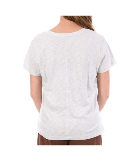 T-shirt gris clair femme superdry studios
