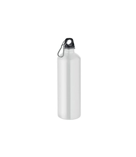 Re-one Moss Single Wall 1000ml Water Bottle 26.5cm X 8cm White MidOcean