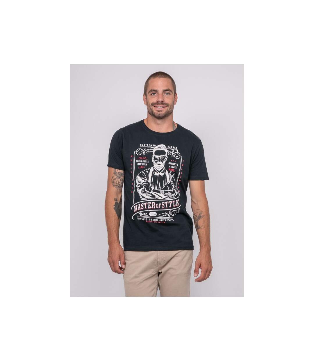 T-shirt manches courtes imprimé JEMIL-1