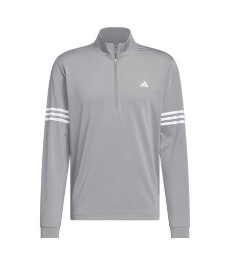 Haut De Survêtement Motif/style 3 Rayures Homme Gris Adidas