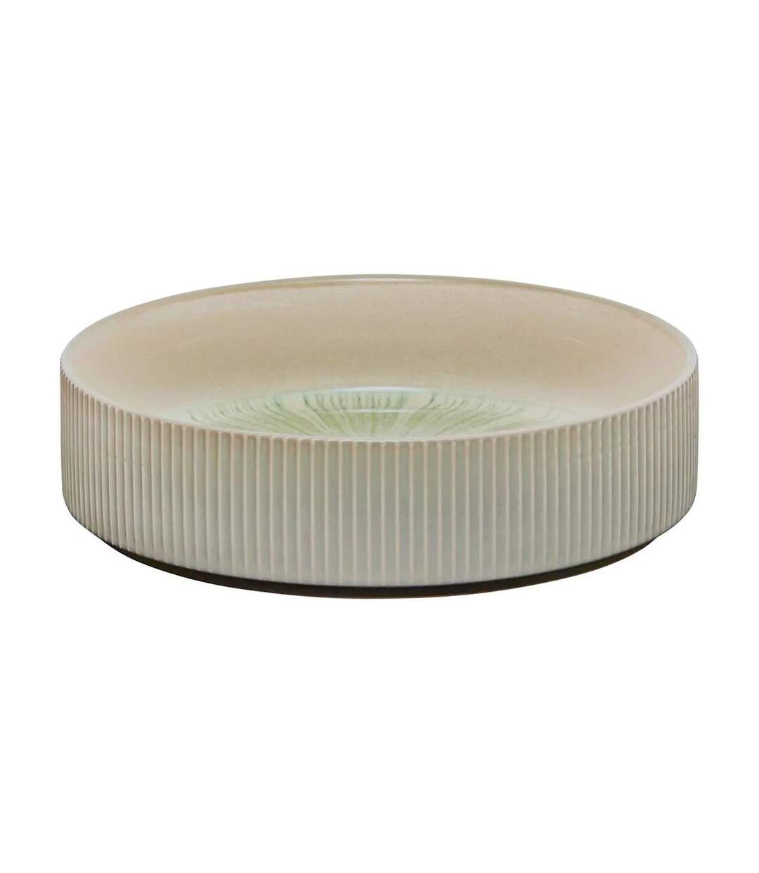 Lot de 6 Assiettes Creuses Eva 18cm Vert-1