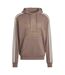 Mens Classic Mono Print Hoodie Brown Adidas-1