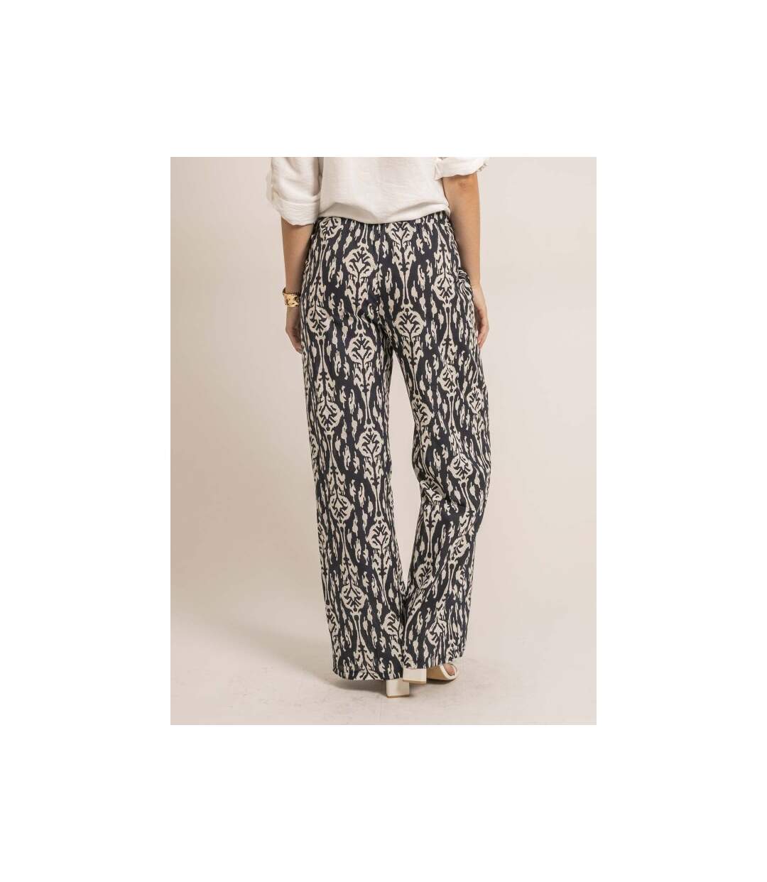 Pantalon fluide motifs EMIE - Dona X Lisa-2