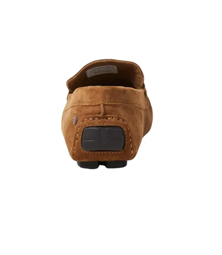 Mens Jensen Suede Slip-on Loafers Cognac Jack And Jones