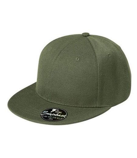 Casquette De Baseball Rap Gris Malfini
