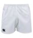 Canterbury Mens Advantage Rugby Shorts (White) - UTRD518