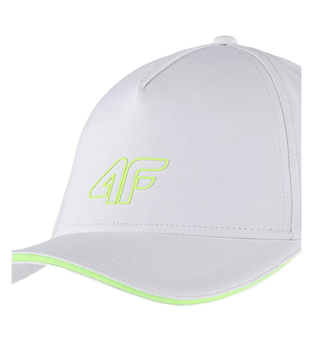 Casquette De Baseball Motif/style Logo Brodé Blanc 4F-3