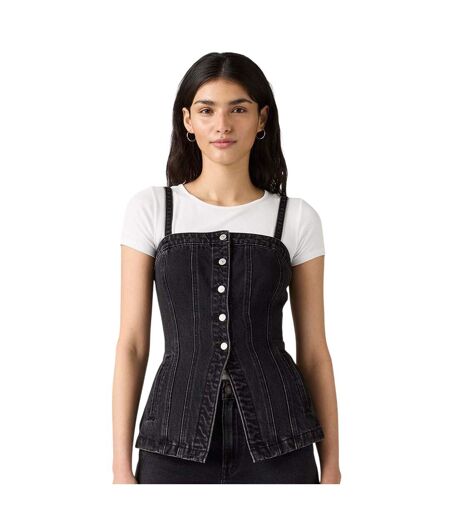 Haut Style Corset Femme Noir Levis