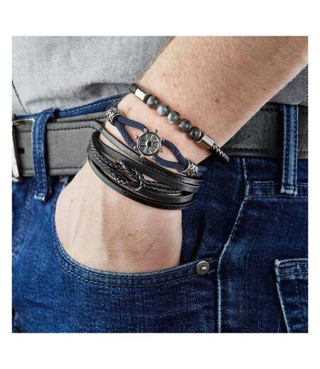 Bracelet noir geographical norway 315063 - taille unique