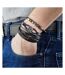 Bracelet noir geographical norway 315063 - taille unique-3