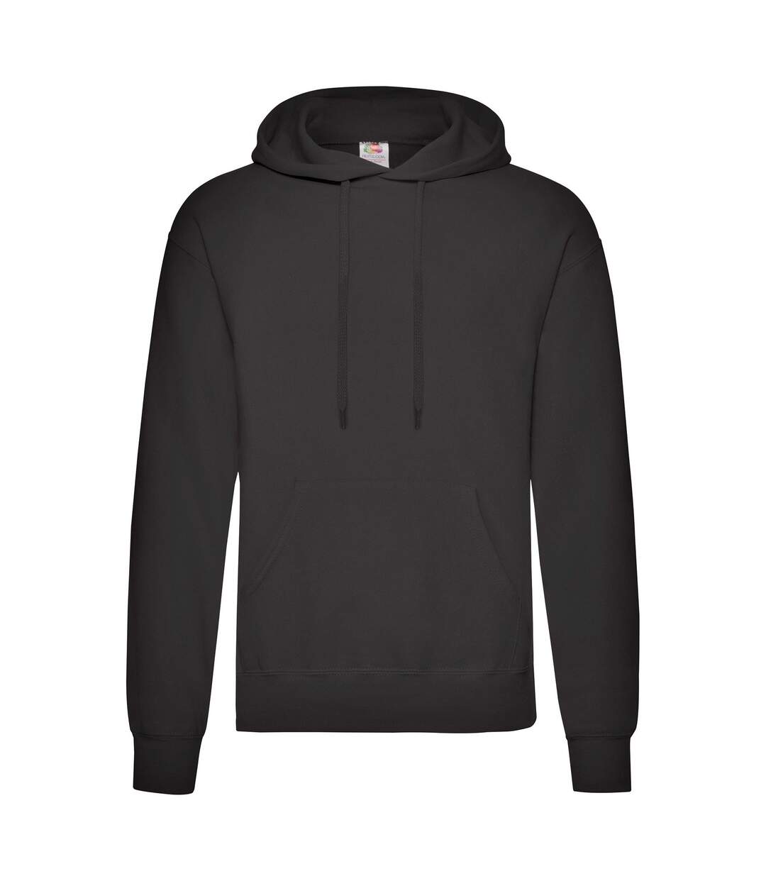 Sweat À Capuche Homme Noir Fruit Of The Loom-1