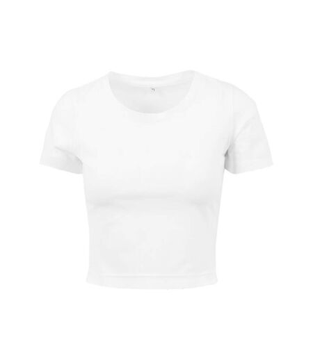 T-shirt Court Femme Blanc New Morning Studios