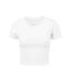 T-shirt Court Femme Blanc New Morning Studios-1