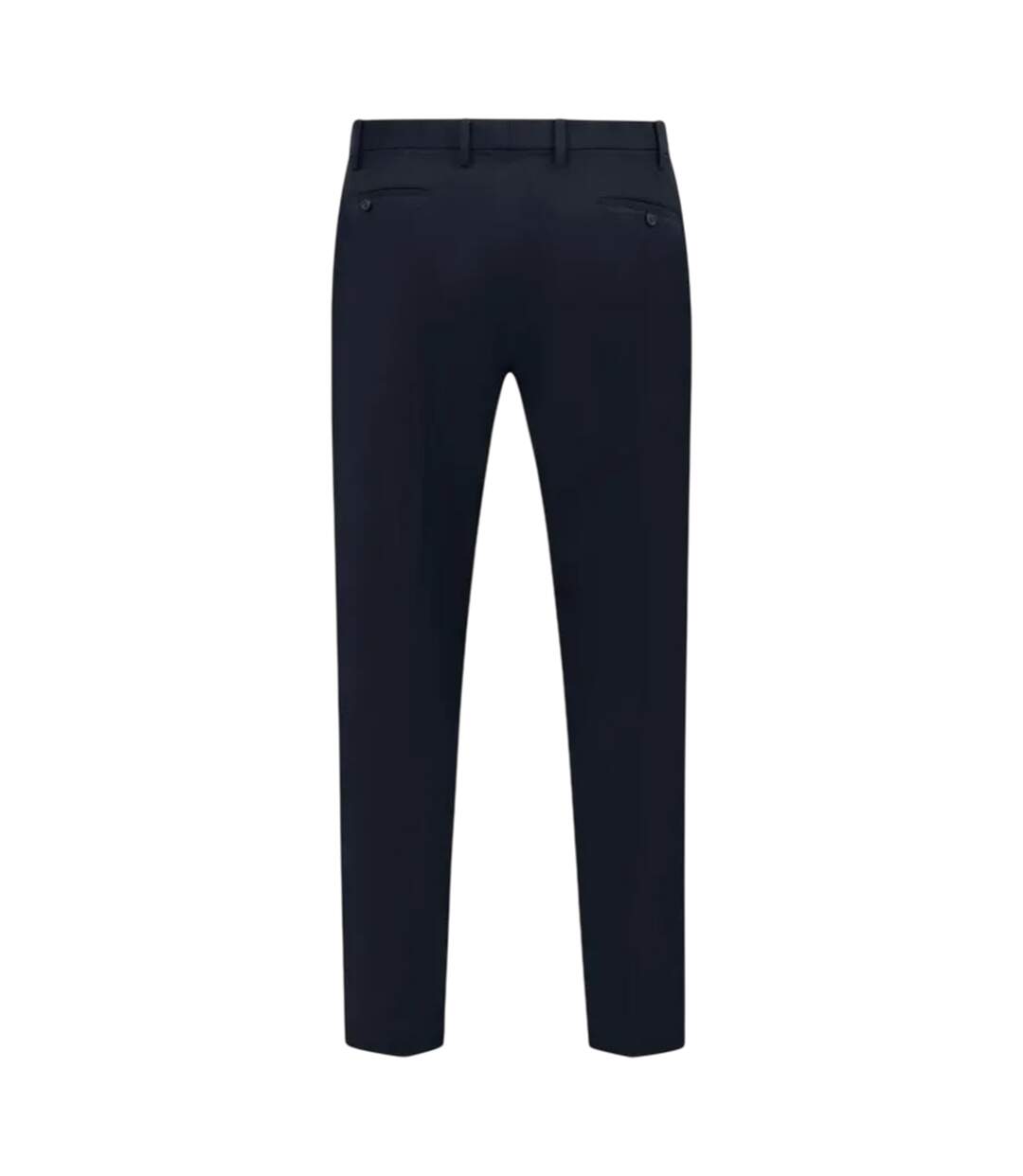 D555 Pantalon Cintré Extensible Grande Taille Ted Homme Bleu Marine Duke-1