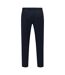 D555 Pantalon Cintré Extensible Grande Taille Ted Homme Bleu Marine Duke-1