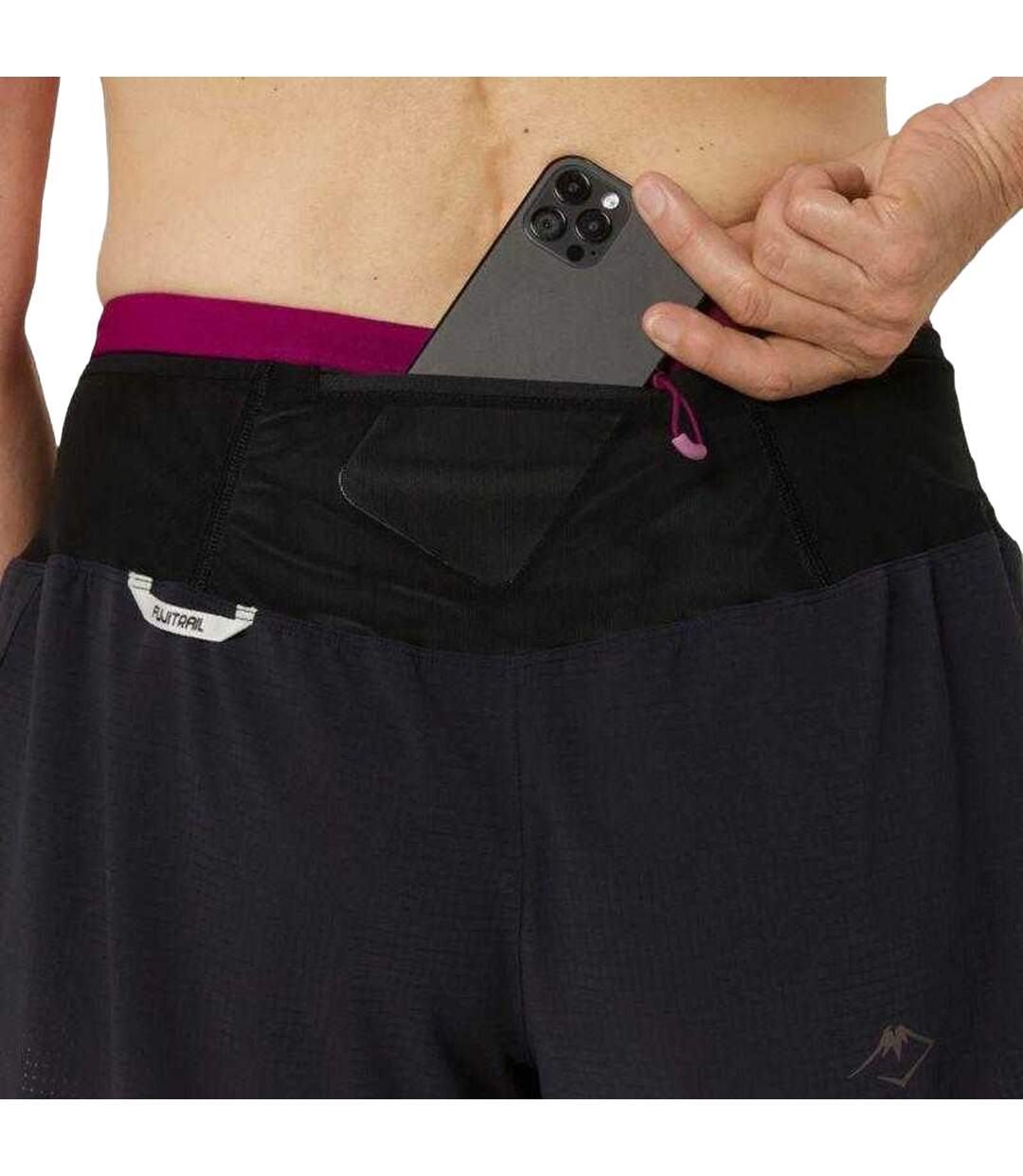 Short Fujitrail Femme Noir Asics-4