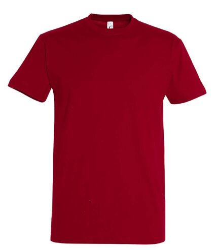 T-shirt manches courtes - Mixte - 11500 - rouge tango