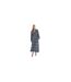 Robe Mi-longue Manches Style Flûte Motif/style Dessin Femme Noir Nobody´s Child-1