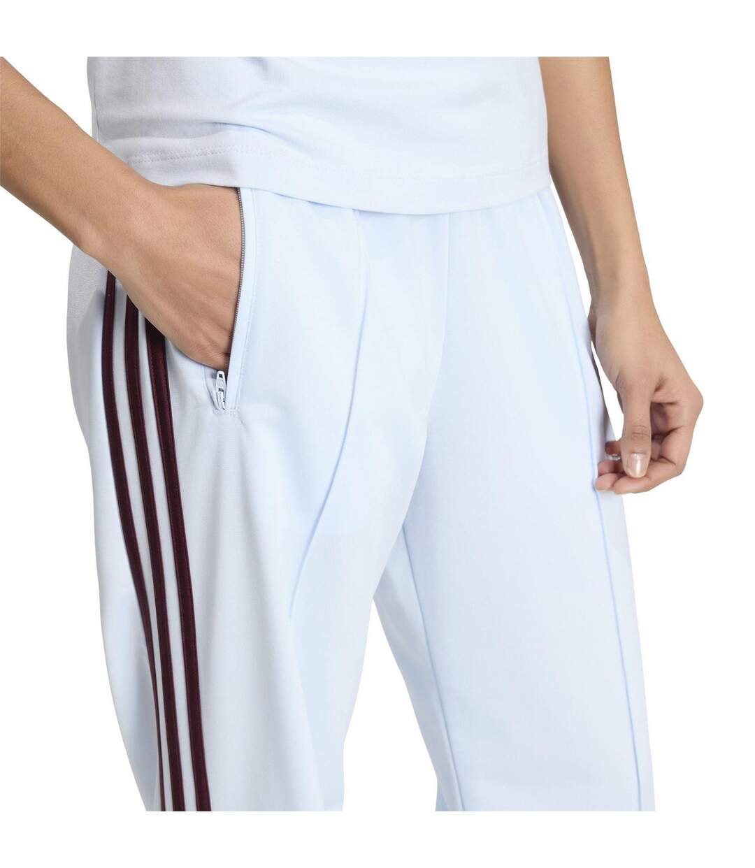 Pantalon De Jogging Firebird Femme Bordeaux Foncé Adidas-4
