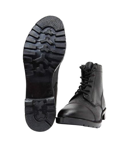 Bottines En Cuir Homme Noir Grafters