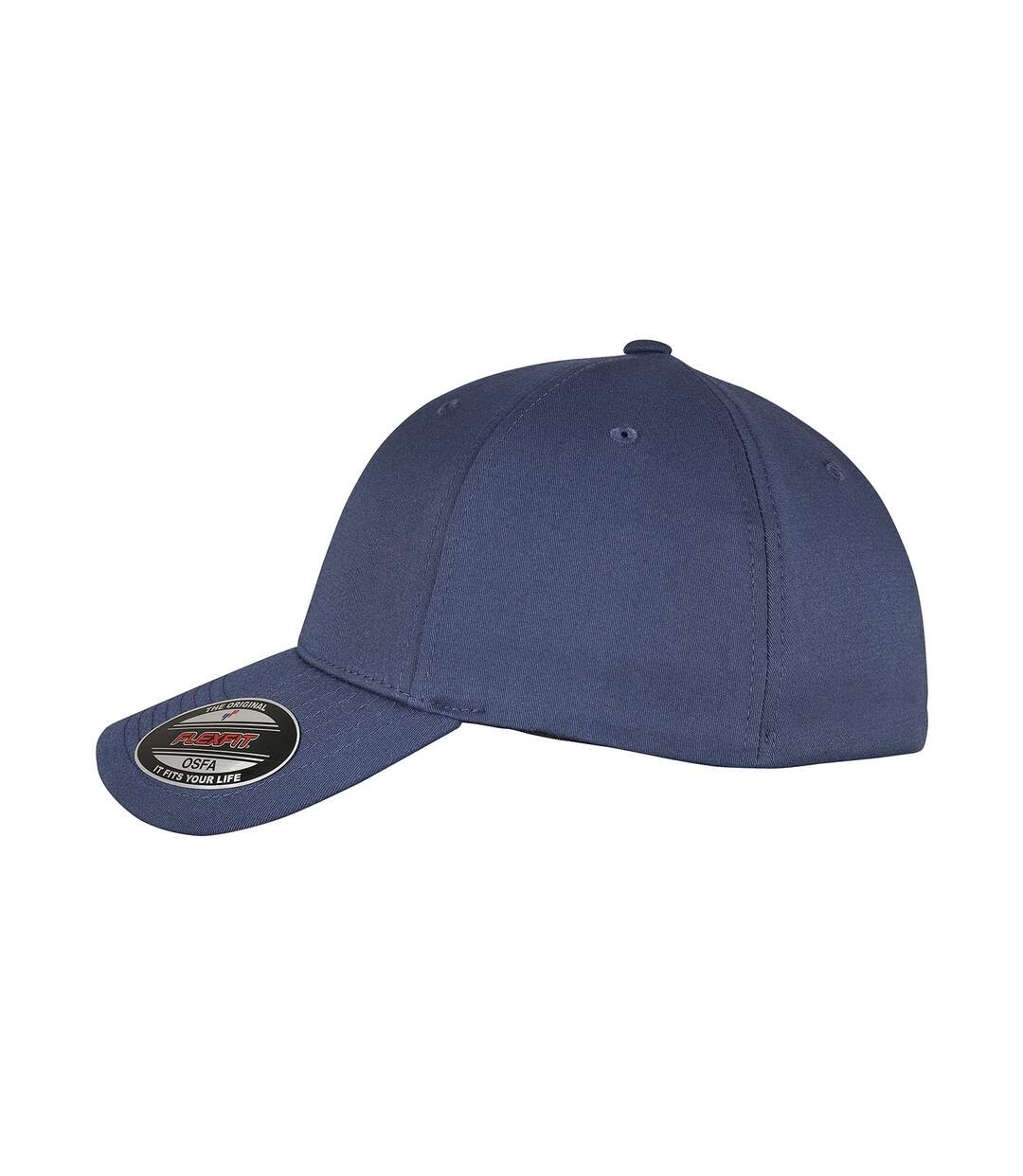 Casquette de baseball alpha shape adulte bleu marine foncé Flexfit