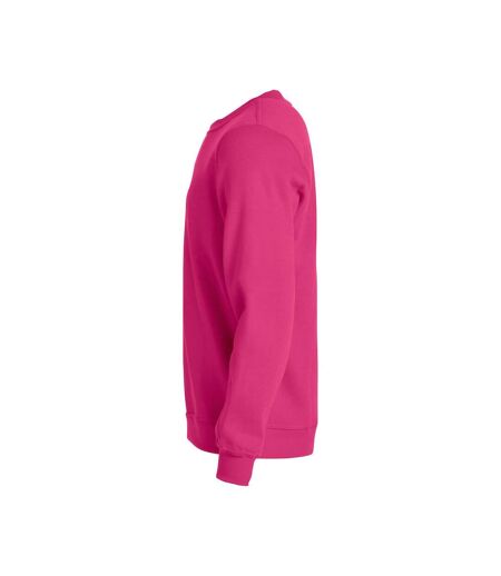 Clique Unisex Adult Basic Round Neck Sweatshirt (Bright Cerise) - UTUB177