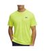 Maillot de sport jaune homme under armour ua tech vent-1