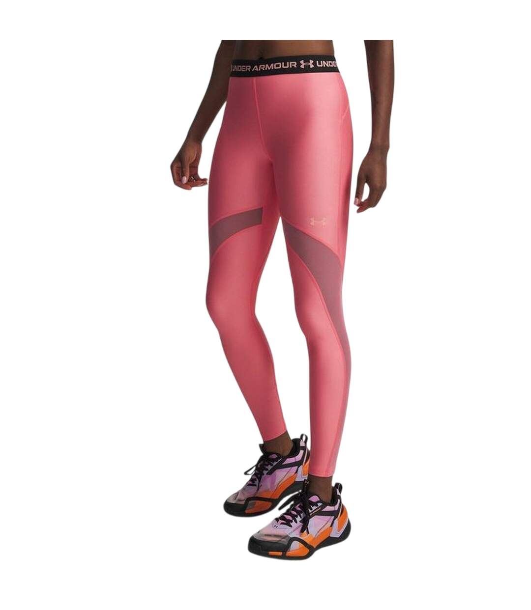 Legging Femme Rose Under Armour-2
