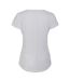 T-shirt calm femme blanc Regatta