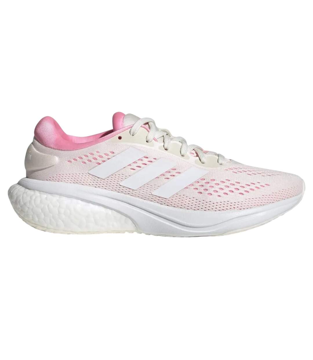 Baskets Supernova Femme Blanc Rose Adidas-4