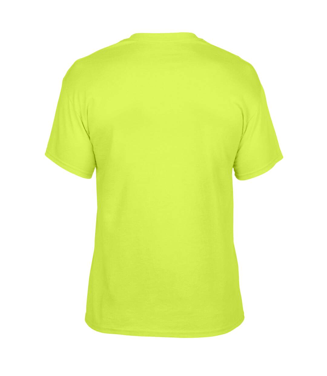 T-shirt homme vert fluo Gildan-2