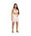 Mini Jupe Femme Blanc Missy Empire-1