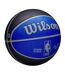 Ballon De Basket Motif/style Nba Dallas Mavericks Taille 7 Noir Bleu Wilson-3