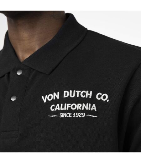 Polo homme manches courtes avec broderie Company Vondutch