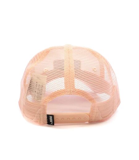 Casquette blanche/rose femme puma trucker - taille unique