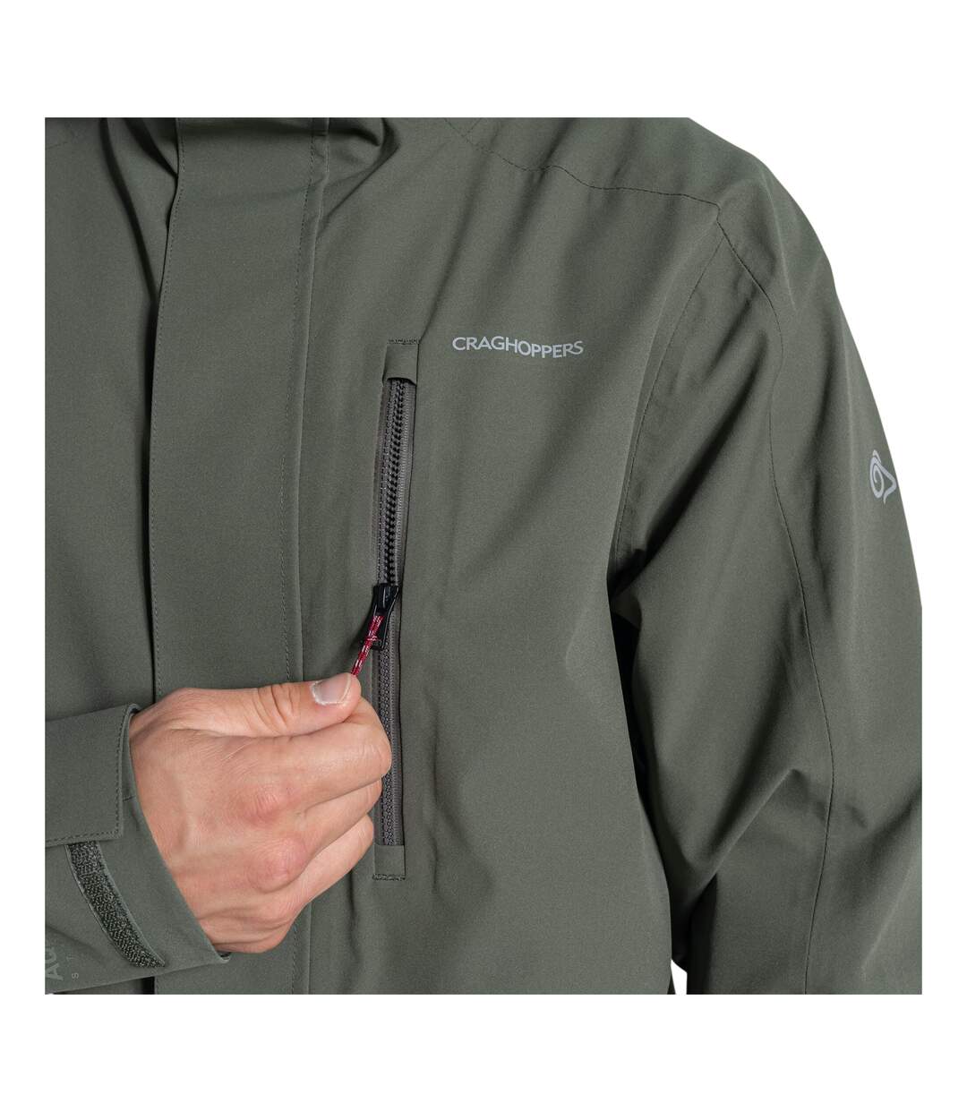 Veste Imperméable Lorton Homme Sauge Foncé Craghoppers-4