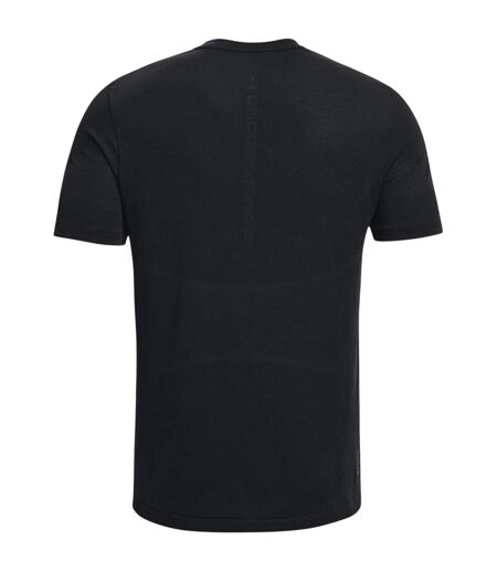 Mens Vanish Elite Seamless T-shirt Black Under Armour