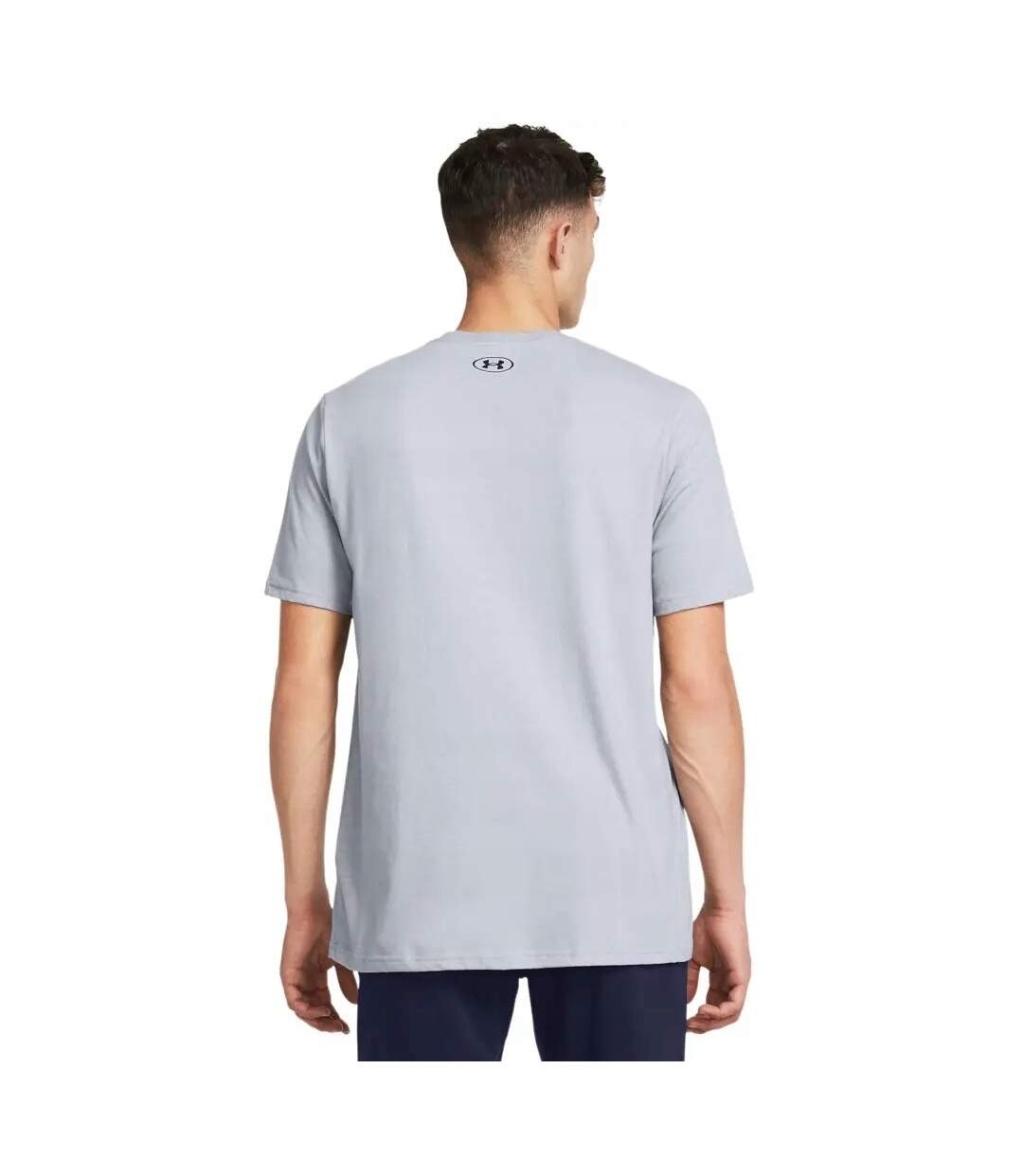T-shirt Manches Courtes Foundation Homme Gris Under Armour-4