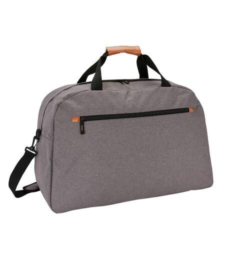 Two tone 50l duffle bag 58cm x 27cm x 38cm grey XD Collection