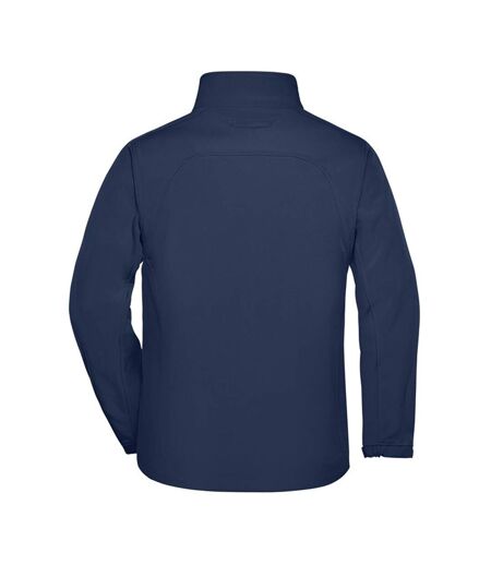 Veste Softshell Homme Bleu Marine James And Nicholson