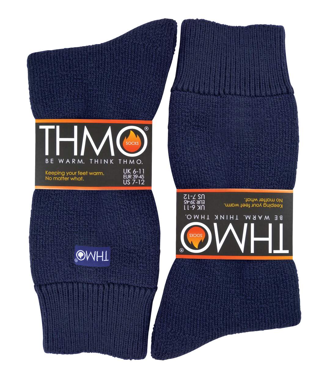 THMO Chaussettes Antidérapantes Homme Thermiques