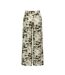 Pantalon fluide beige/vert/noir femme jdy millie-2
