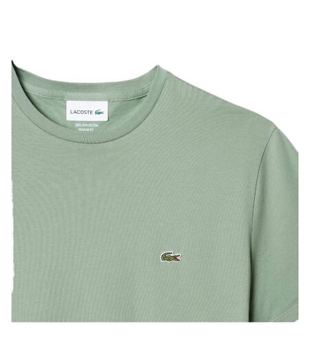 T-shirt vert homme lacoste th6709 - l