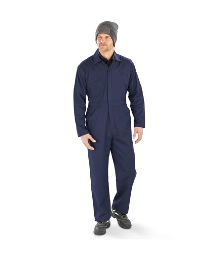 Unisex Adult Action Overalls Navy Blue Result Genuine Recycled