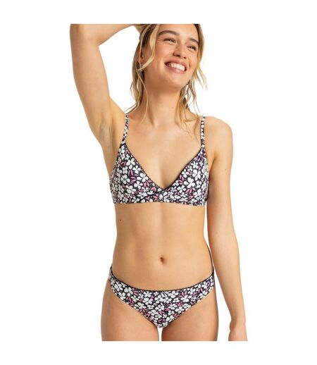 Ensemble Maillot De Bain 2 Pièces Motif/style Floral Femme Anthracite Roxy