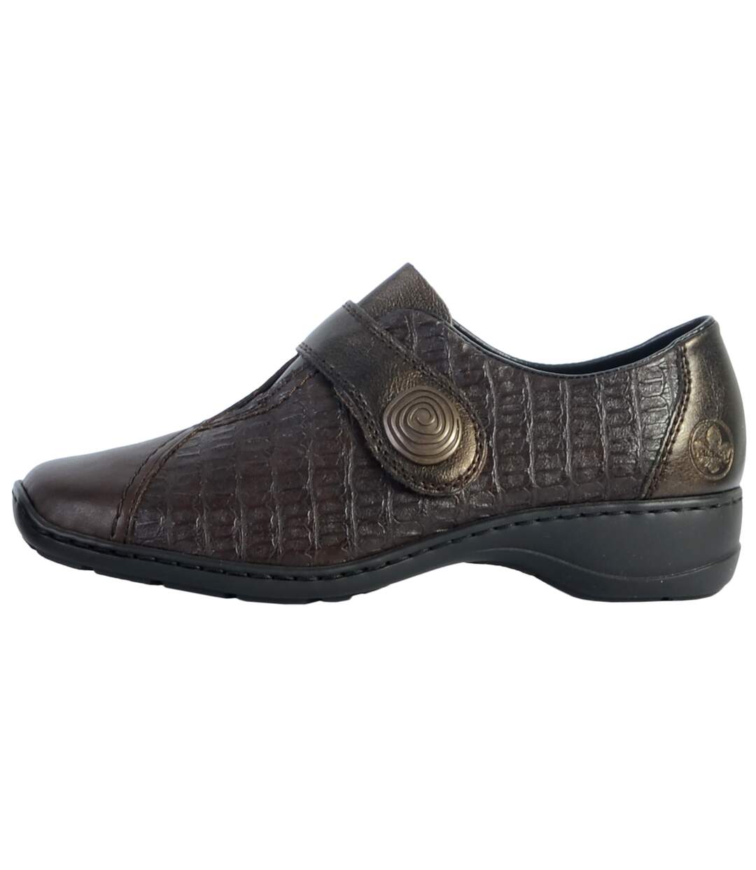 Mocassin Cuir Rieker Cristallino-1