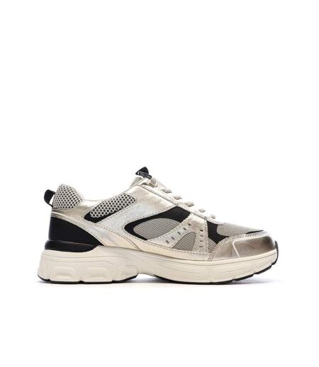 Baskets doré femme marco tozzi gold