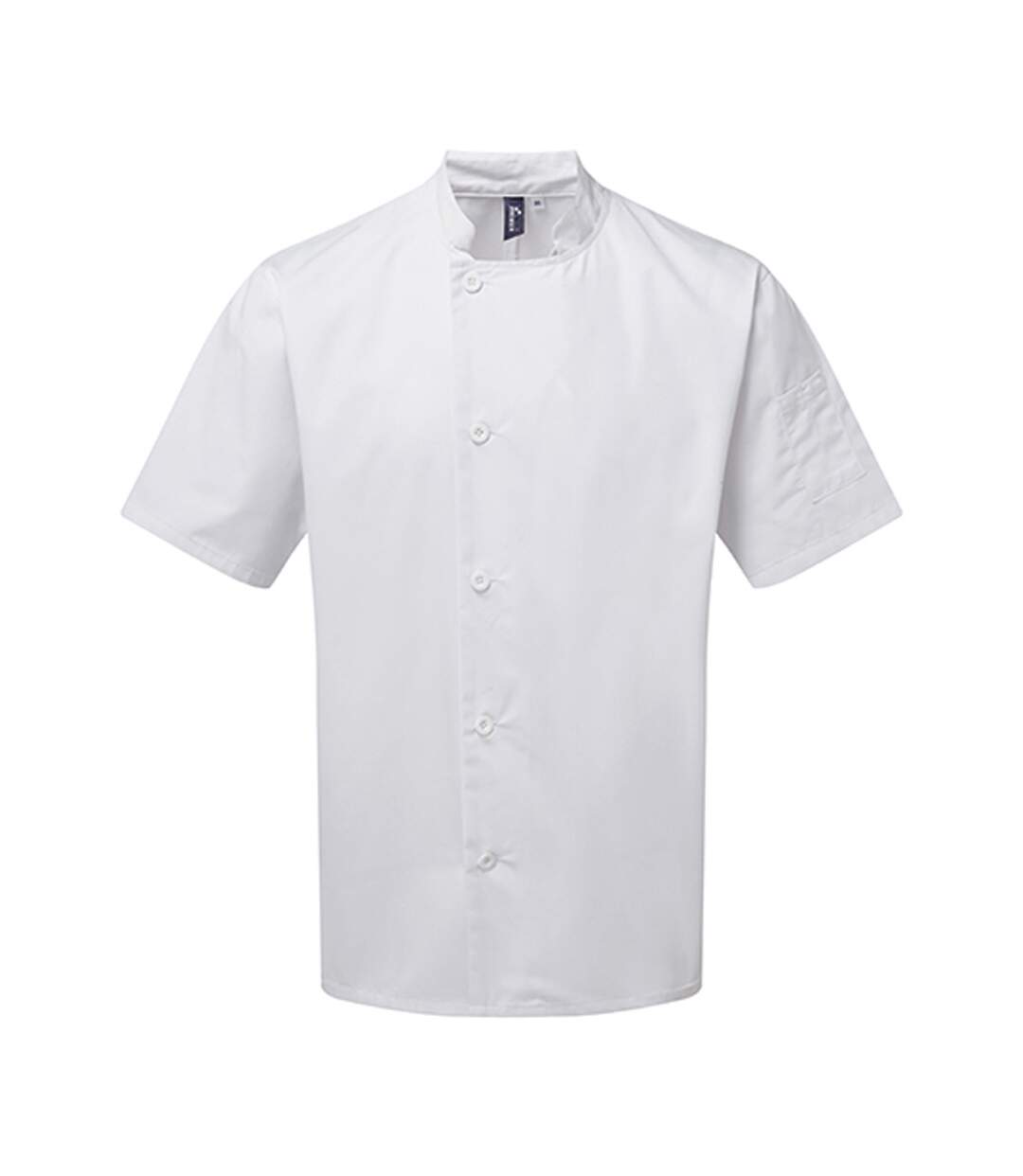 Unisex Adult Essential Short-sleeved Chef Jacket White Premier-1