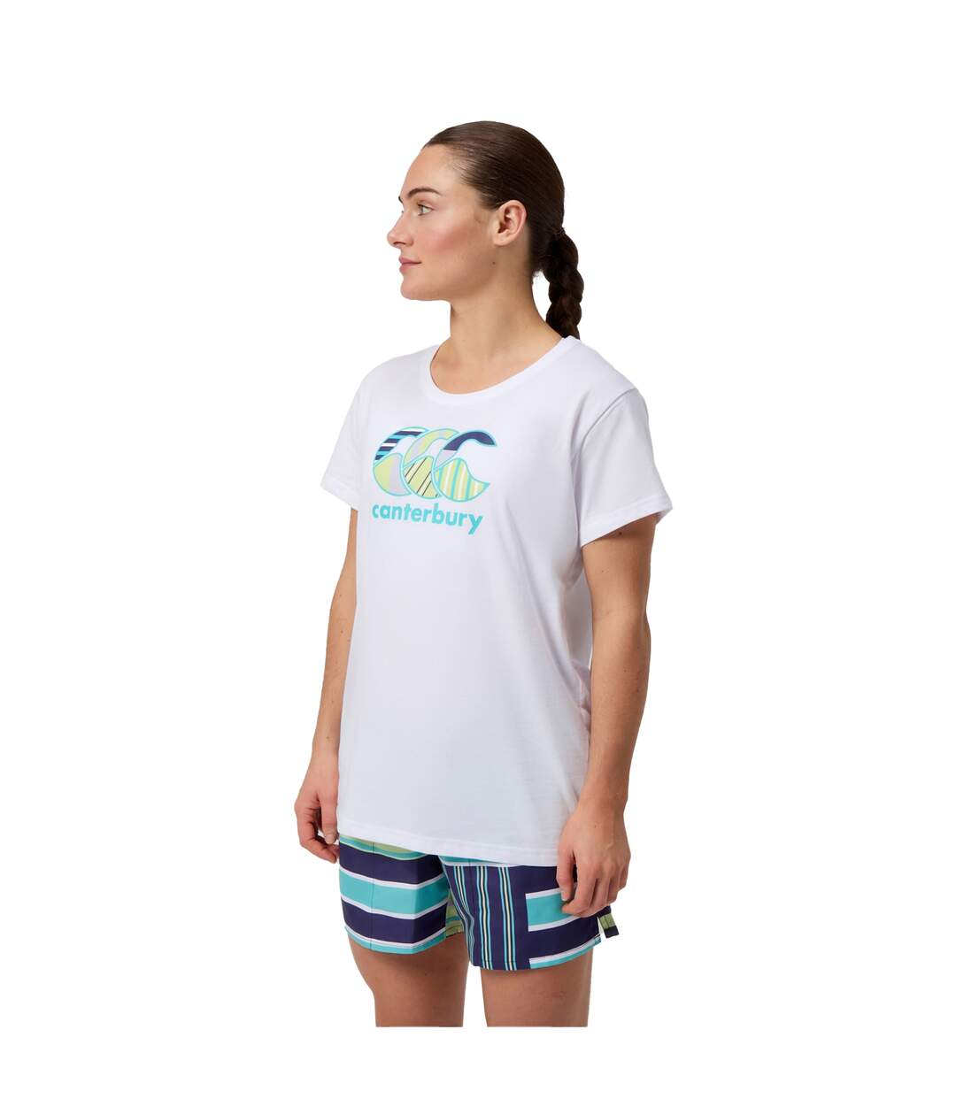 Womens/ladies Uglies T-shirt White Canterbury-4