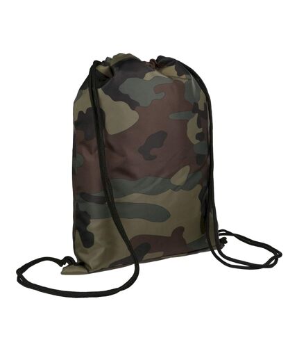 Regatta Shilton Camo Drawstring Bag (Vert militaire) (Taille unique) - UTRG7524